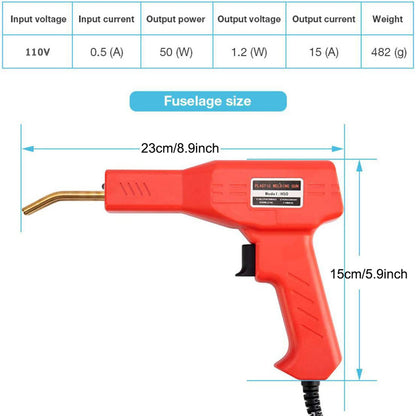 Automotive Plastic Repair Gun – Lightweight, Ergonomic Design – Easy to Operate – Ideal for Bumper and Dashboard Fixes