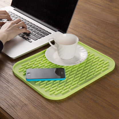 Silicone Pot Mat and Placemat - Heat Resistant Cup Mat for Countertops and Tables - Creative Coffee Mat, Coaster, and Hot Pad for Kitchen Decor (1 or 3 Pieces)