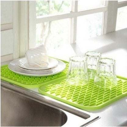 Silicone Pot Mat and Placemat - Heat Resistant Cup Mat for Countertops and Tables - Creative Coffee Mat, Coaster, and Hot Pad for Kitchen Decor (1 or 3 Pieces)