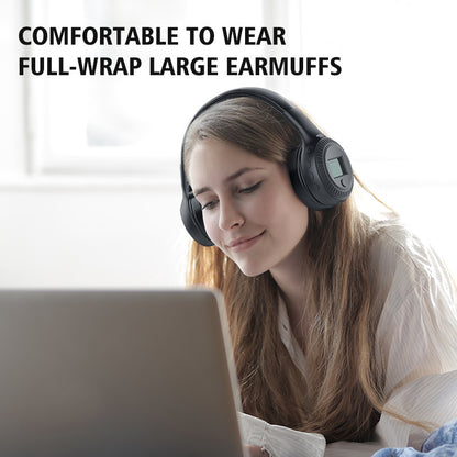 ZEALOT B19 Ultimate Wireless Headphones with Noise Cancellation, Dynamic Mic and Extended Battery Life – Ideal for Movies and Calls