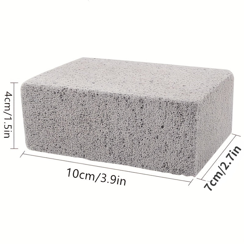 BBQ Grill Cleaning Brick - Magic Stone Barbecue Cleaning Block, Outdoor Camping & Picnic Tool, Kitchen and Cookware Cleaning Accessory