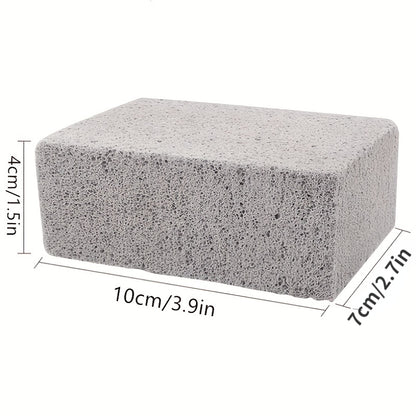 BBQ Grill Cleaning Brick - Magic Stone Barbecue Cleaning Block, Outdoor Camping & Picnic Tool, Kitchen and Cookware Cleaning Accessory