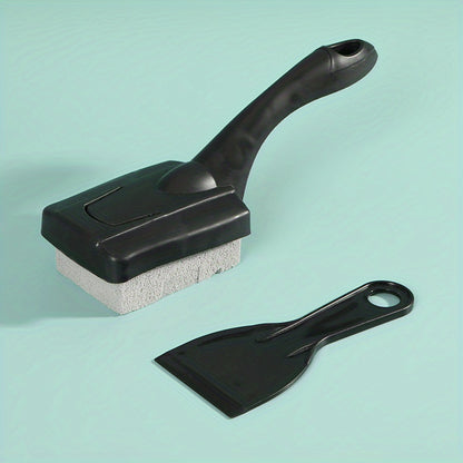 BBQ Grill Cleaning Brick - Magic Stone Barbecue Cleaning Block, Outdoor Camping & Picnic Tool, Kitchen and Cookware Cleaning Accessory