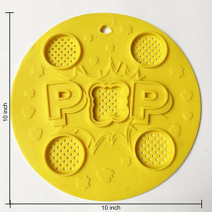 Silicone Microwave Popcorn Lid – Versatile Popcorn Flavored Kitchen Tool – Easy Flavoring Kitchen Supplies