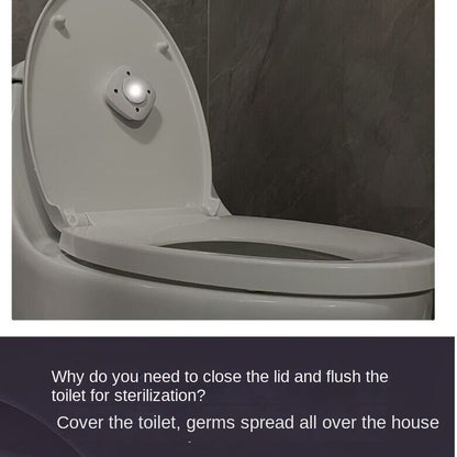 Smart Toilet Disinfection Lamp - UV Sterilization, Odor Removal, USB Charging - Easy to Use, Energy Efficient, Space-Saving Household Hygiene Solution