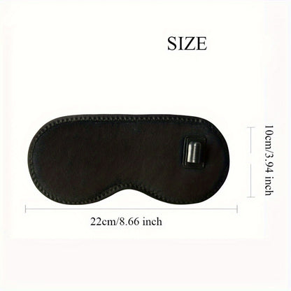 Heated Eye Mask with USB Charging – Relieves Dry Eye Syndrome, Steam Warm Moist Compress to Unclog Glands, Comfortable and Safe Gift for Sleeping