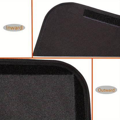 RV Door Window Shade Cover – Side Window Sunshades for Camper, Trailer, Motorhome with Privacy Screen and Window Cover Accessories
