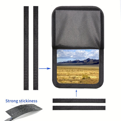RV Door Window Shade Cover – Side Window Sunshades for Camper, Trailer, Motorhome with Privacy Screen and Window Cover Accessories