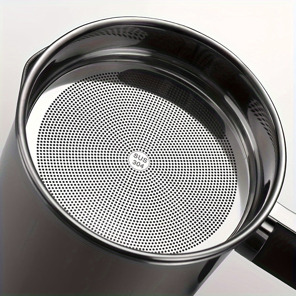 1.8L Stainless Steel Kitchen Container with Strainer – Easy-Hold Storage for Cooking Oil & Grease, Ideal for Hotels, Restaurants & Bulk Kitchenware, Eid Al-Adha Mubarak