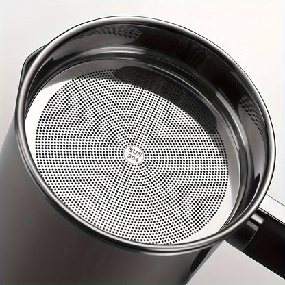 1.8L Stainless Steel Kitchen Container with Strainer – Easy-Hold Storage for Cooking Oil & Grease, Ideal for Hotels, Restaurants & Bulk Kitchenware, Eid Al-Adha Mubarak
