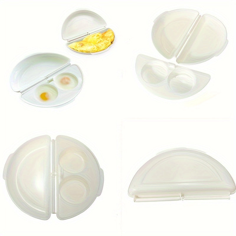 Microwave Egg Steamer and Poacher – Kitchen Egg Cooker Tool for DIY Baking and Cooking