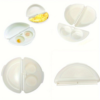 Microwave Egg Steamer and Poacher – Kitchen Egg Cooker Tool for DIY Baking and Cooking