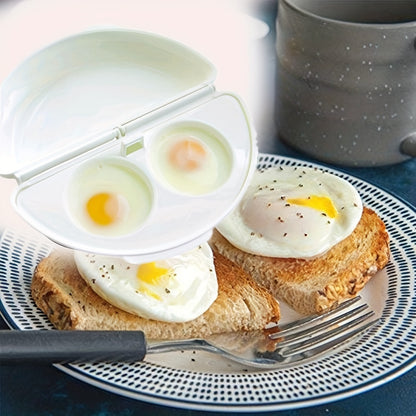 Microwave Egg Steamer and Poacher – Kitchen Egg Cooker Tool for DIY Baking and Cooking