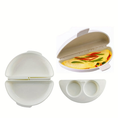 Microwave Egg Steamer and Poacher – Kitchen Egg Cooker Tool for DIY Baking and Cooking