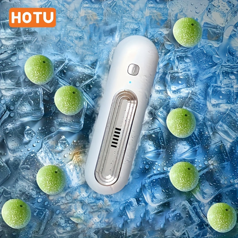 Powerful Refrigerator Deodorizer – Eliminates Odors, Disinfects, and Purifies Air – USB Charging – Portable, Compact, Easy-to-Use Odor Remover for Kitchen Fridge and Freezer