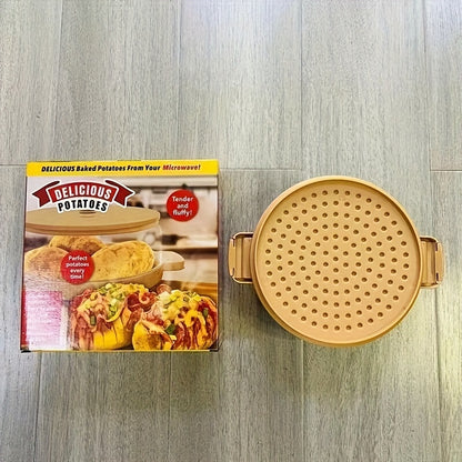 Microwave Potato Cooker – Household Kitchen Accessory for Quick and Easy Cooking
