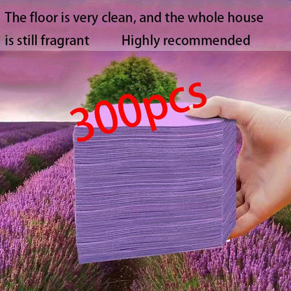 Strong Decontamination Floor Cleaning Sheets - 30/120/300pcs for Effective Washing, Brightening, and Sanitizing - Ideal for Home, School, and Essential Cleaning
