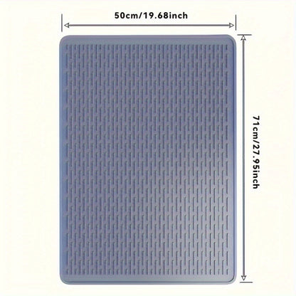 1pc Silicone Stove Top Cover - Heat Resistant Mat for Electric Stoves, Stovetop Protector, Dish Drying Mat, Glass Top Stove Cover, Kitchen Accessory