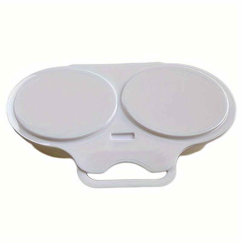 Easy-Clean Microwave Egg Poacher - Durable PP Round Egg Steamer for Perfectly Cooked Eggs - Essential Kitchen Gadget