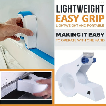 Professional Painter's Masking Tape Dispenser - Durable ABS, Ideal for Home and Industrial Use