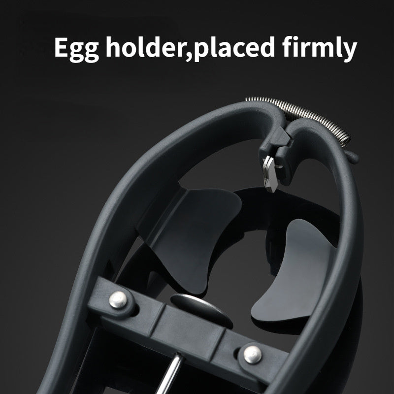 2 in 1 Stainless Steel Egg Opener and Separator – Multi-Functional Kitchen Gadget for Easy Baking and Cooking