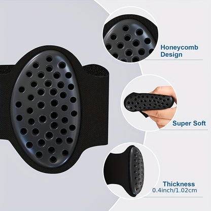 Shock-Absorbing Insoles – Comfort Support Foot Protectors for Fitness & Training, Polyester Material