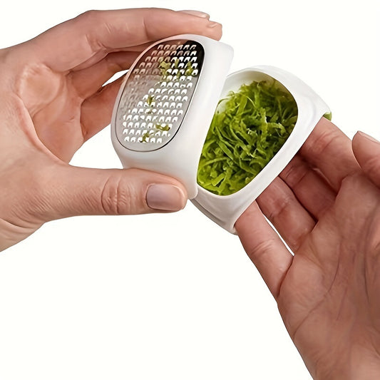 Citrus Zester and Grater - Food-Safe Stainless Steel Lemon Peeler with Non-Slip Grip, Essential Kitchen and Bar Gadget