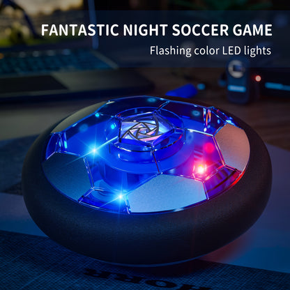 Newest Rechargeable LED Light-Up Hover Soccer Ball – Air Floating, Foam Bumper, Durable Fun Gift for Boys and Girls
