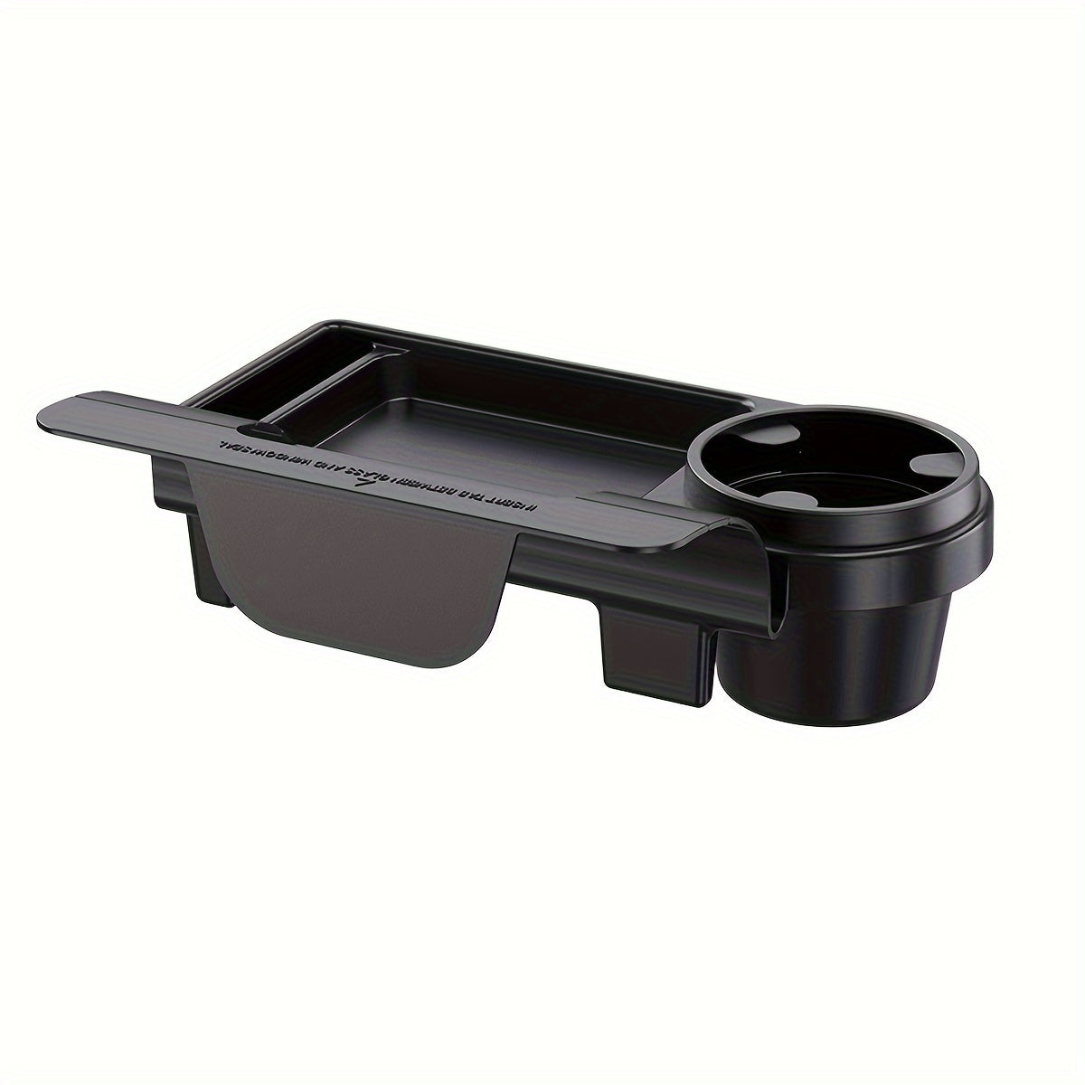 Multi-Functional Car Organizer with Cup Holder and Phone Slot - Vehicle Door Side Storage Box for Drinks, Snacks, Small Items - No Electricity Needed