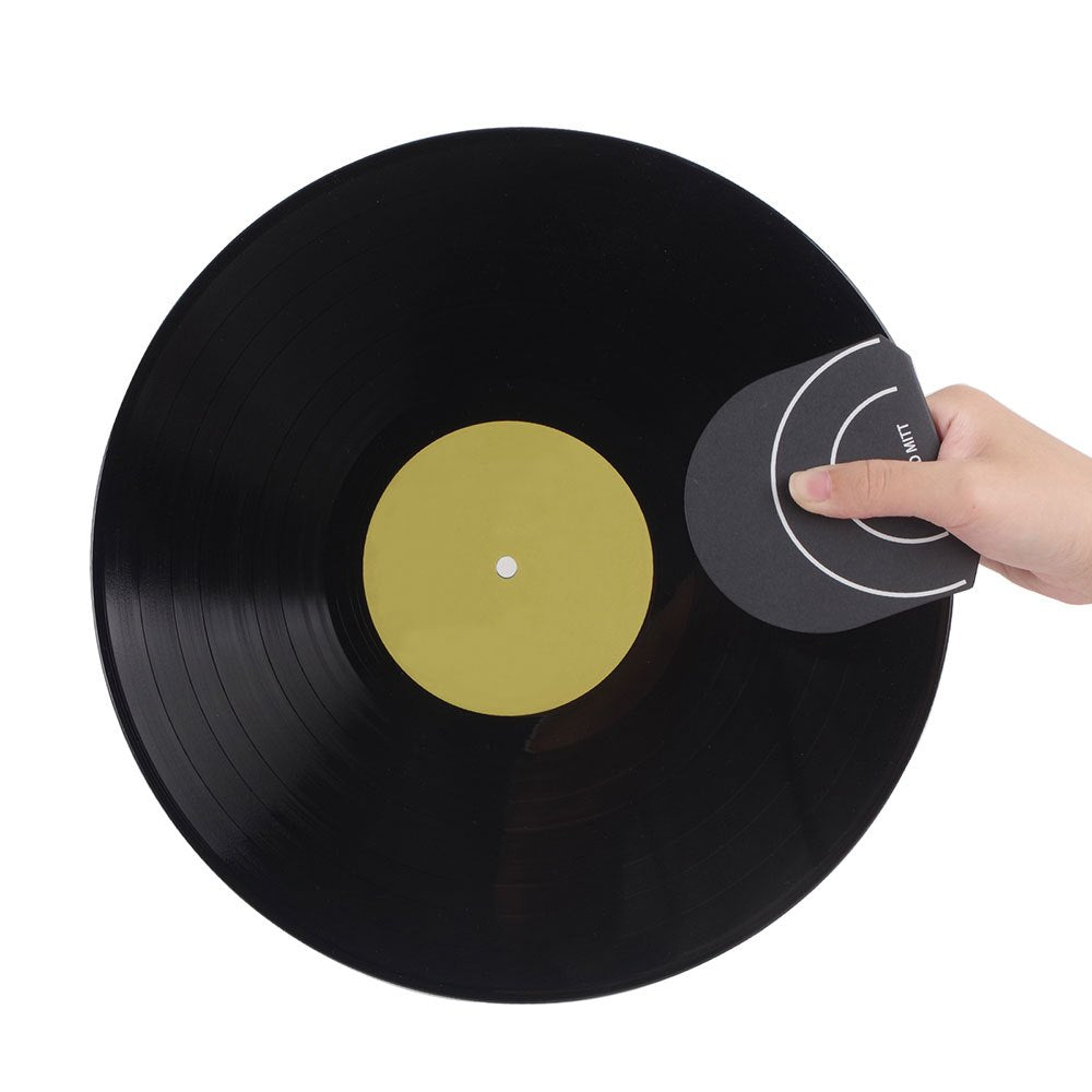 Anti-Static Vinyl Record Protector Mitten - Soft Microfiber, Scratch and Dust Prevention, Ideal For Collectors