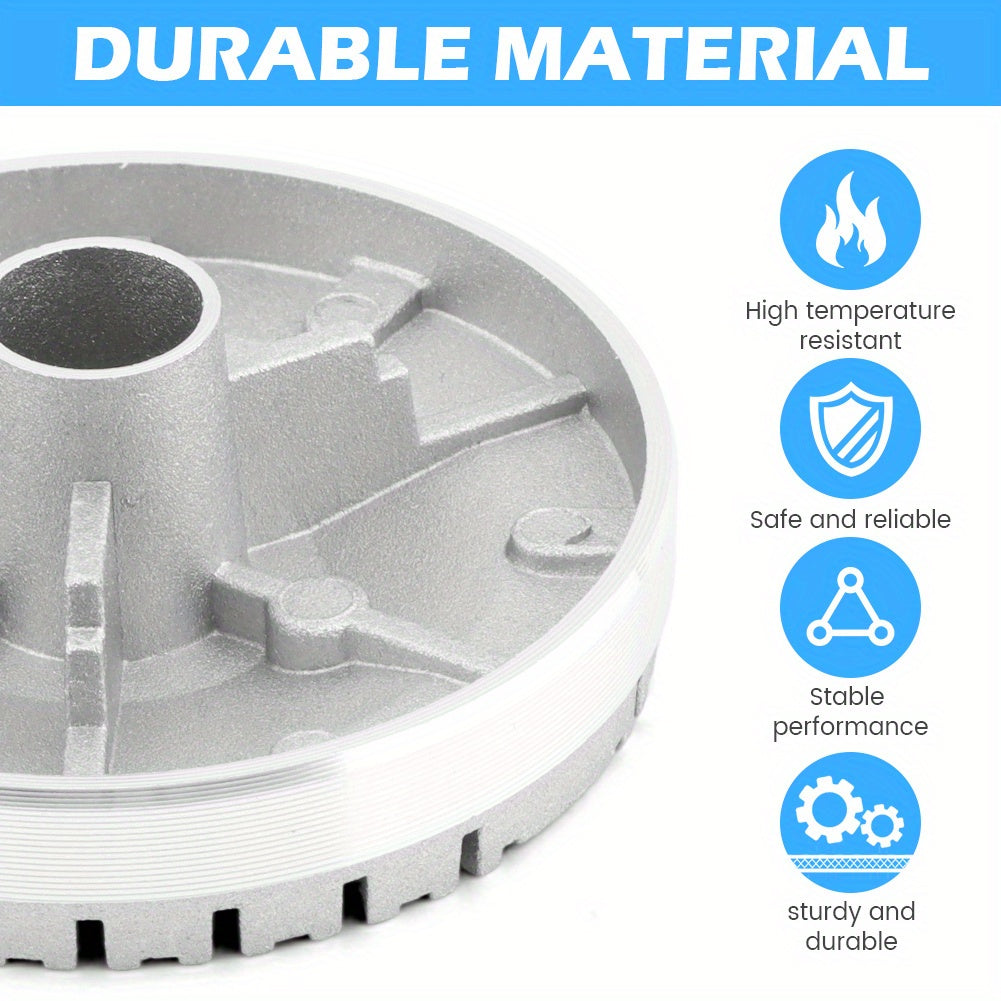 4 Piece Range Burner Covers - Gas Stove Replacement Parts for Portable Cooktops