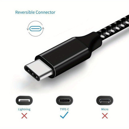 Buy 1 Get 1 Free - 2 Pcs Fast Charger Kit with 10FT USB-C Cable - Compatible with Samsung Galaxy S21, S20, A51, A14, A13 5G, A12 Phones