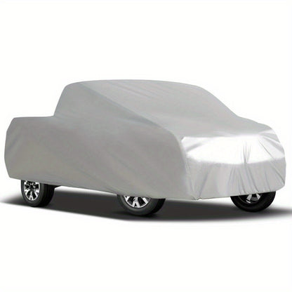 Universal All-Weather Car & Truck Cover - Windproof, Fits Up to 230 x 75 x 65 Inches