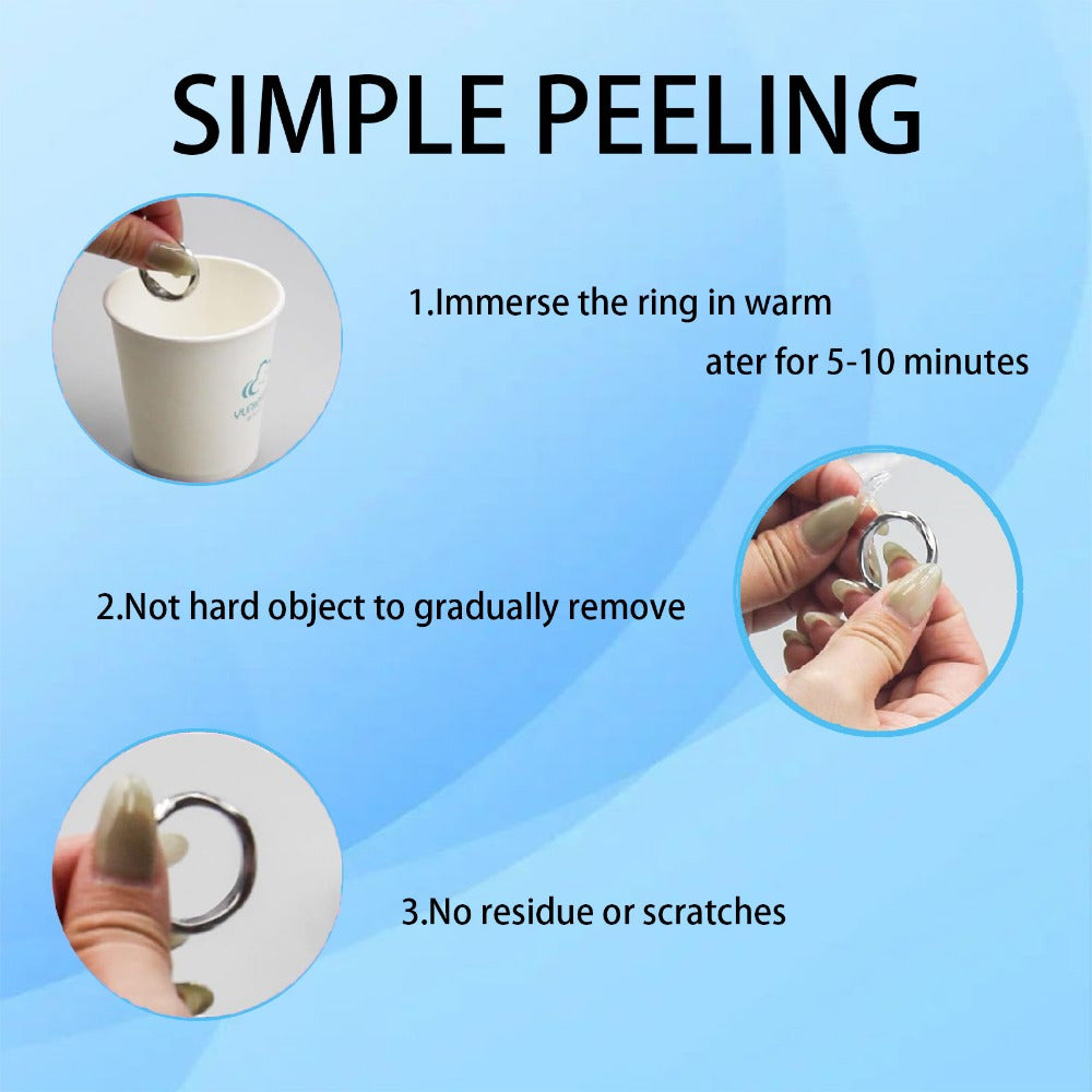 Invisible Ring Guards – Eco Friendly Ring Sizer Adjuster for Loose Rings, Fits All Sizes, for Women & Men
