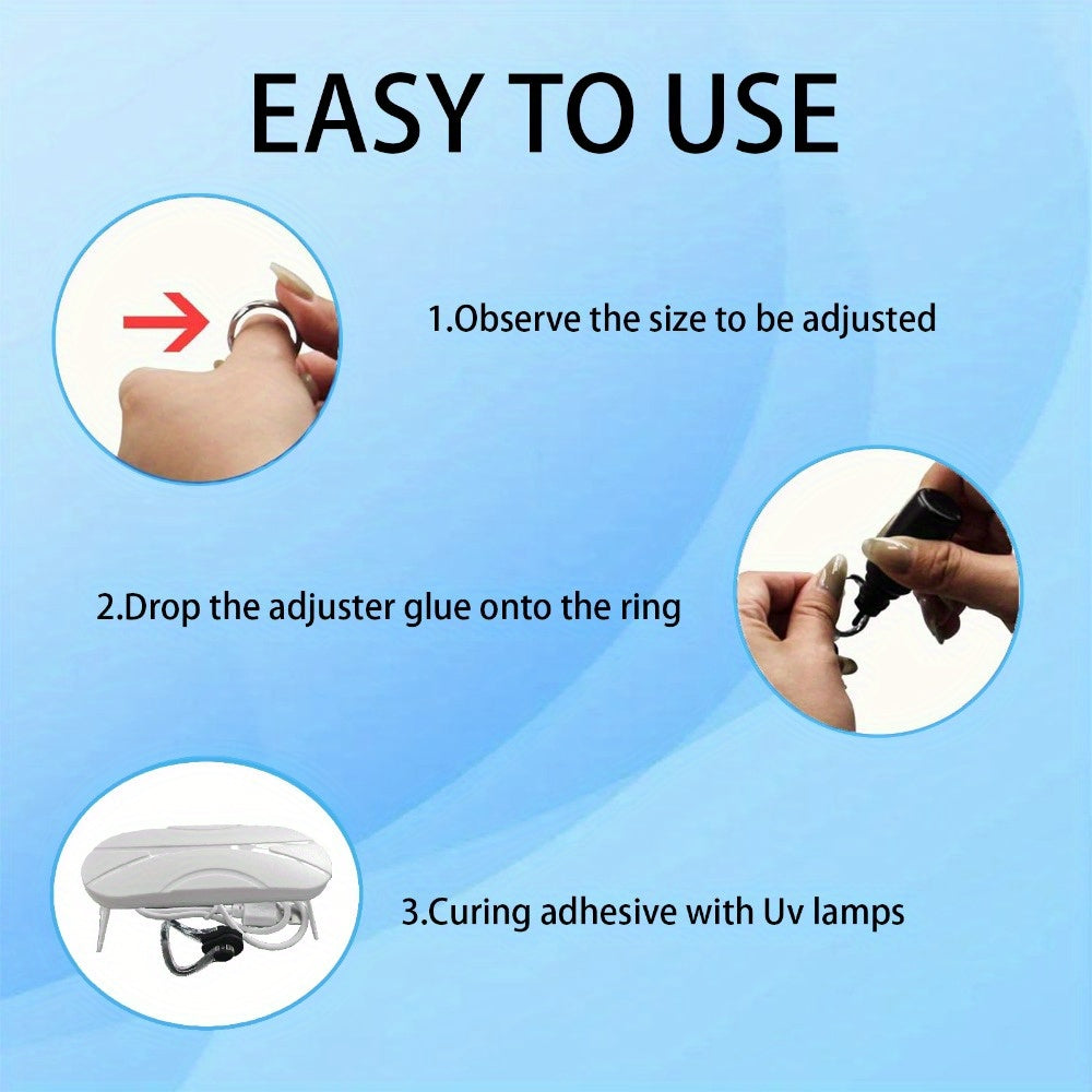 Invisible Ring Guards – Eco Friendly Ring Sizer Adjuster for Loose Rings, Fits All Sizes, for Women & Men