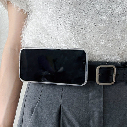Magnetic Phone Holder Clip – Secure Belt and Backpack Mount, Hands-Free Convenience, Durable ABS Material