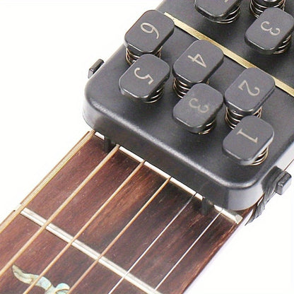 Portable 38-41" Folk Guitar Chord Trainer for Beginners - Acoustic Learning System with Easy Reference Chart & Travel Bag - Ideal for Self-Taught Musicians