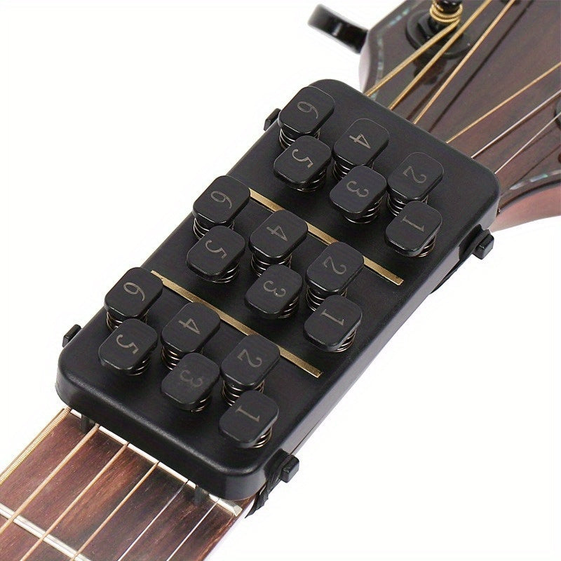 Portable 38-41" Folk Guitar Chord Trainer for Beginners - Acoustic Learning System with Easy Reference Chart & Travel Bag - Ideal for Self-Taught Musicians