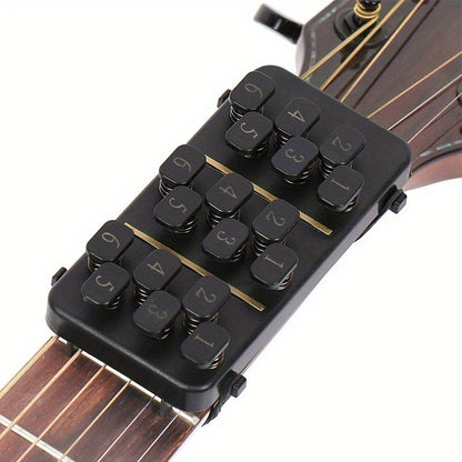 Portable 38-41" Folk Guitar Chord Trainer for Beginners - Acoustic Learning System with Easy Reference Chart & Travel Bag - Ideal for Self-Taught Musicians