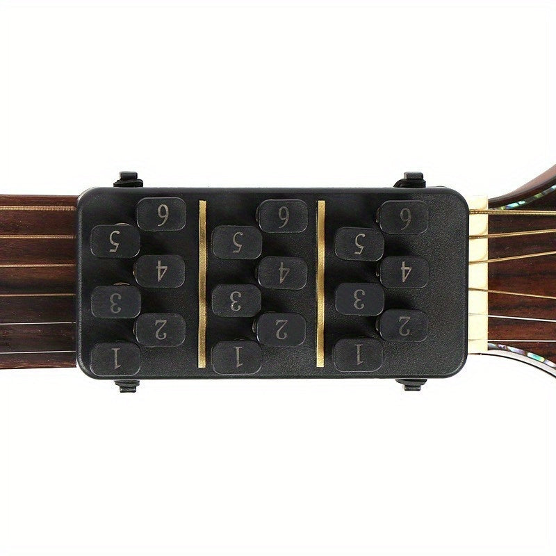 Portable 38-41" Folk Guitar Chord Trainer for Beginners - Acoustic Learning System with Easy Reference Chart & Travel Bag - Ideal for Self-Taught Musicians