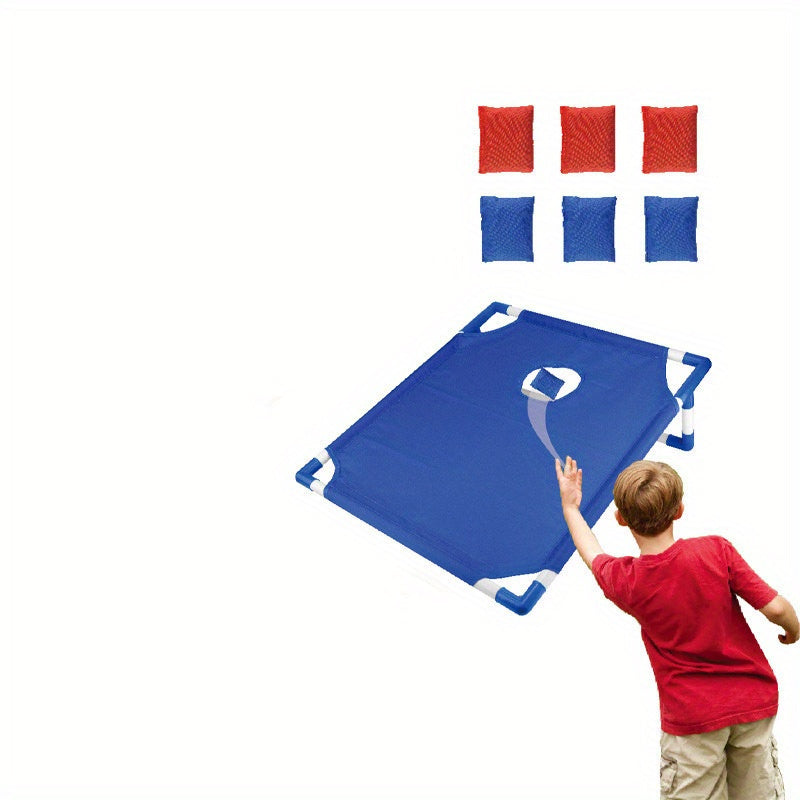 Portable Corn Hole Game Set - Outdoor Travel and Camping Game for Adults, Perfect for Halloween and Christmas Gifts