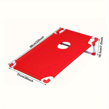 Portable Corn Hole Game Set - Outdoor Travel and Camping Game for Adults, Perfect for Halloween and Christmas Gifts