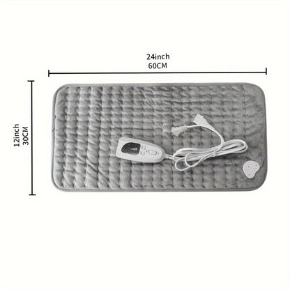 Large Heating Pad - 60x30cm with 9 Temperature Settings and Auto Off - Pain Relief for Back, Neck, Shoulders, Legs - Ideal Gift for Christmas