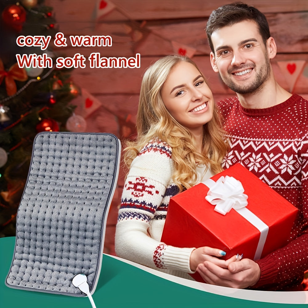 Large Heating Pad - 60x30cm with 9 Temperature Settings and Auto Off - Pain Relief for Back, Neck, Shoulders, Legs - Ideal Gift for Christmas