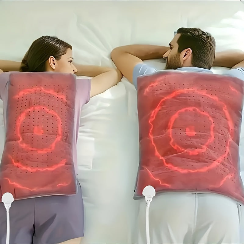 Large Heating Pad - 60x30cm with 9 Temperature Settings and Auto Off - Pain Relief for Back, Neck, Shoulders, Legs - Ideal Gift for Christmas