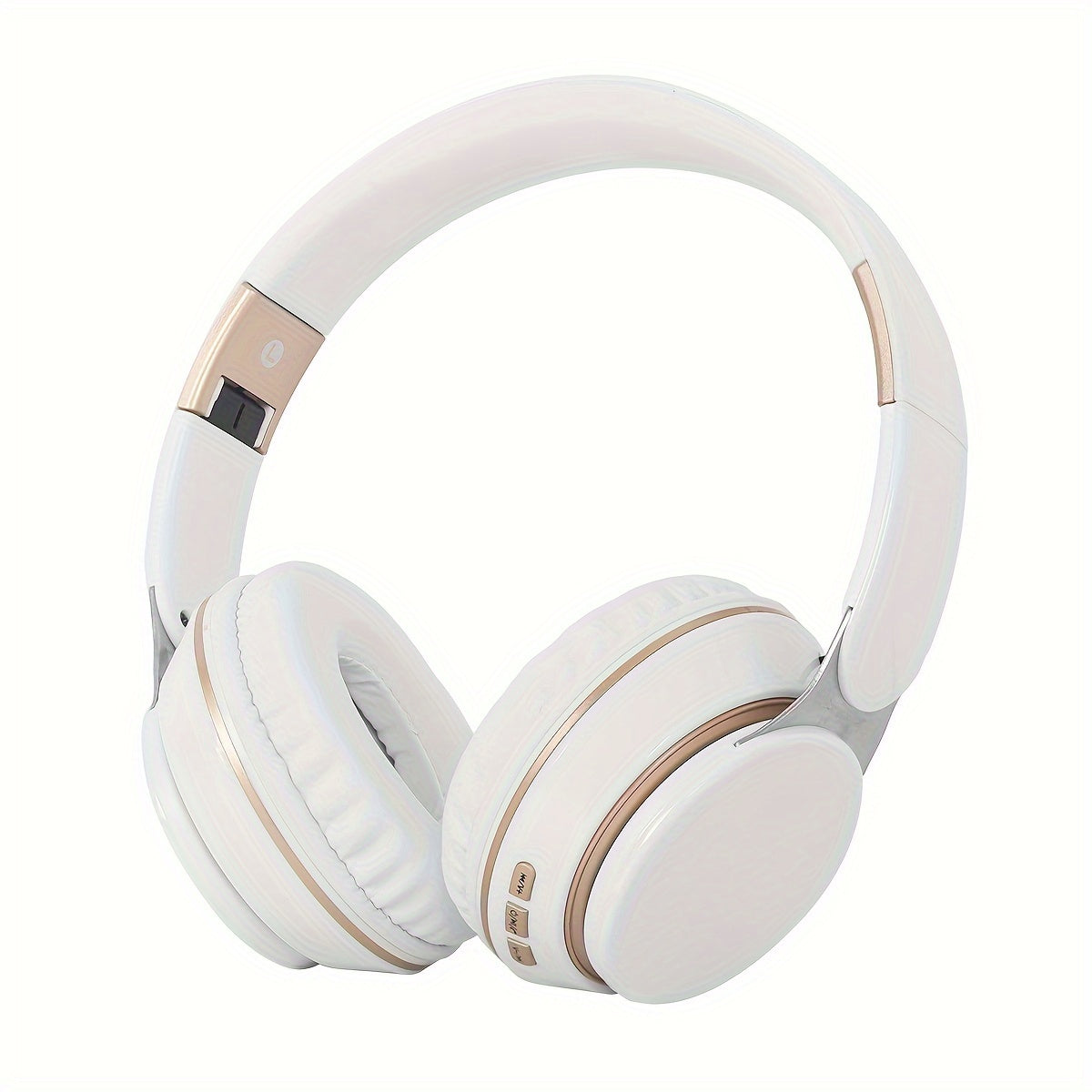 FG-07S Wireless Headphones - 5.0 Stereo Surround Sound, Closed-Back On-Ear Design with Condenser Microphone and Volume Control - Stylish Gift for All