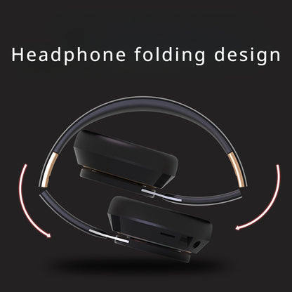 FG-07S Wireless Headphones - 5.0 Stereo Surround Sound, Closed-Back On-Ear Design with Condenser Microphone and Volume Control - Stylish Gift for All