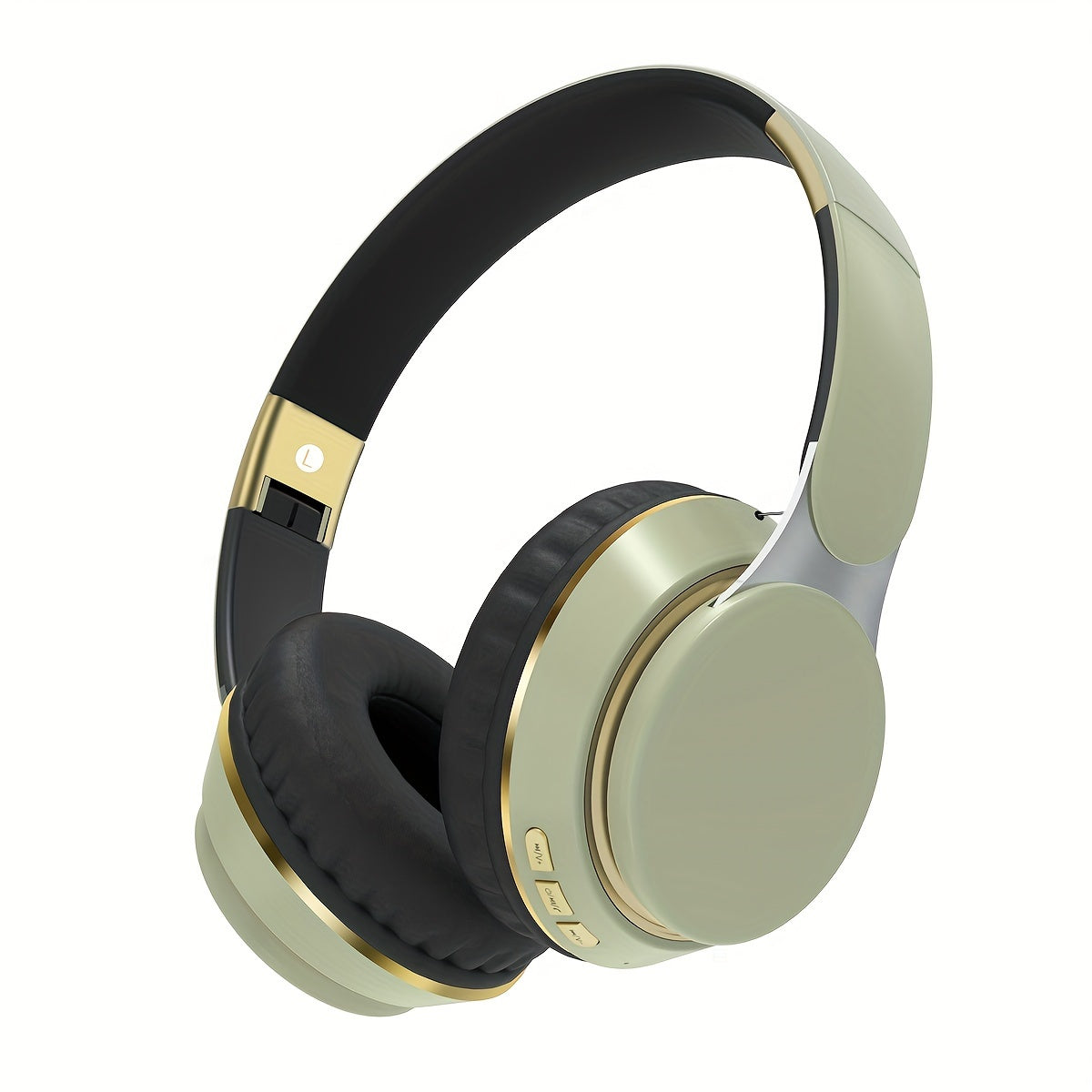 FG-07S Wireless Headphones - 5.0 Stereo Surround Sound, Closed-Back On-Ear Design with Condenser Microphone and Volume Control - Stylish Gift for All