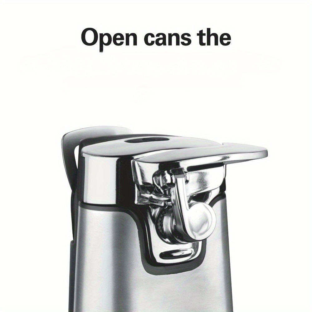 Stainless Steel Can Opener - Multi-Purpose Tool Set for Kitchen Use