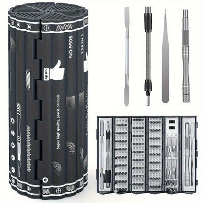 Upgraded 180-in-1 Magnetic Precision Screwdriver Set - Professional Tool Kit for PC, Laptops, Mobile Phones, Xbox, Mac, and DIY Maintenance